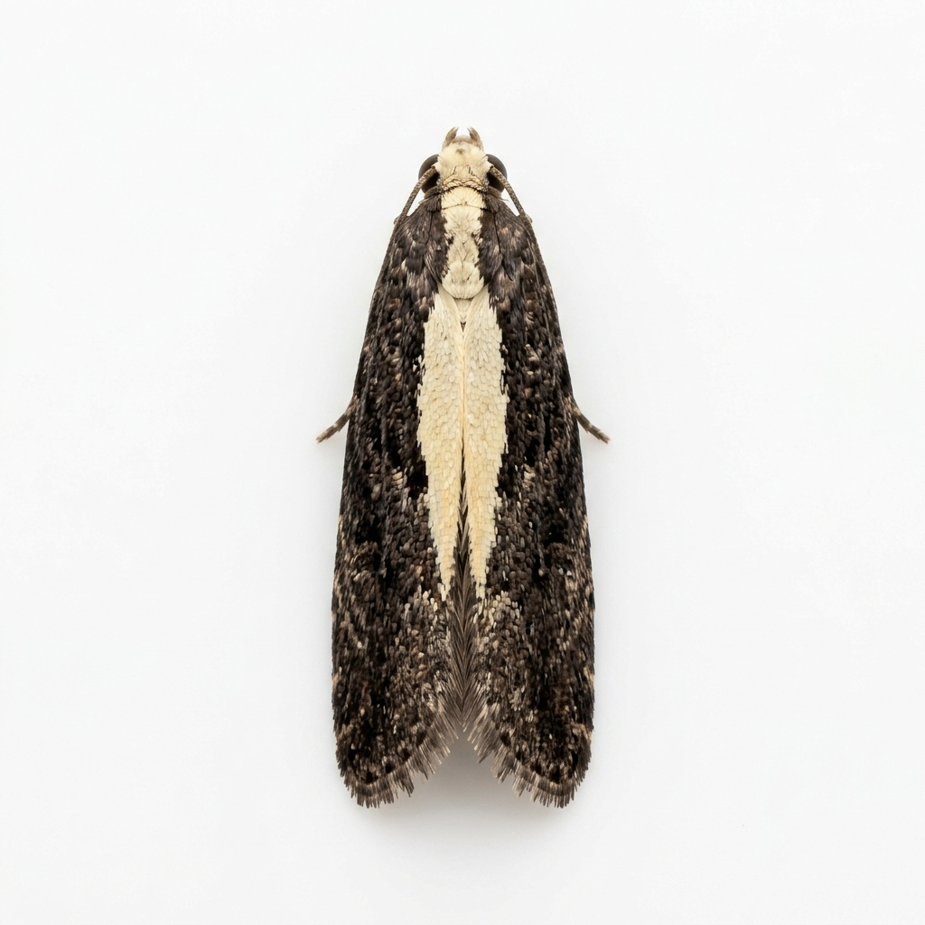 Pale-Backed Clothes Moth